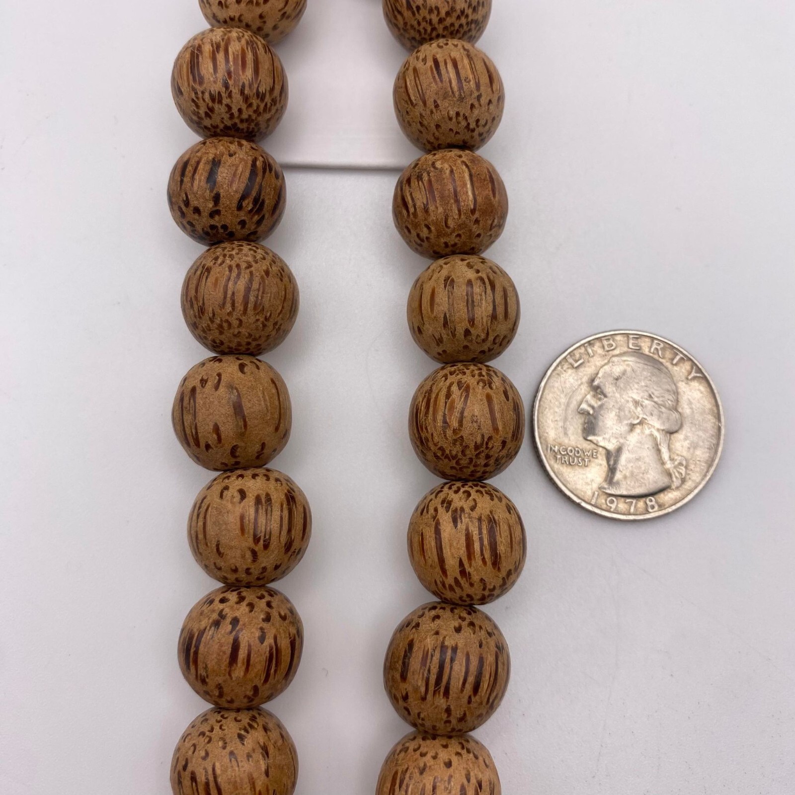6 Strands Wooden Beads Round Shaped & Asymmetric Shaped Beads DIY Jewelry Making