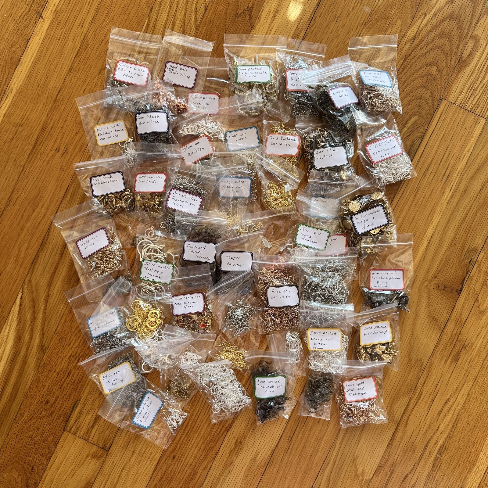 Big Lot Earring Hooks and Posts Jewelry Making Supplies