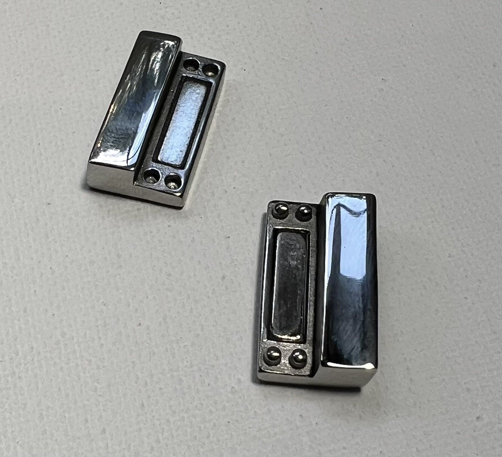 5PCS Wide Magnetic Bracelet Clasp Stainless Steel Ships From USA!