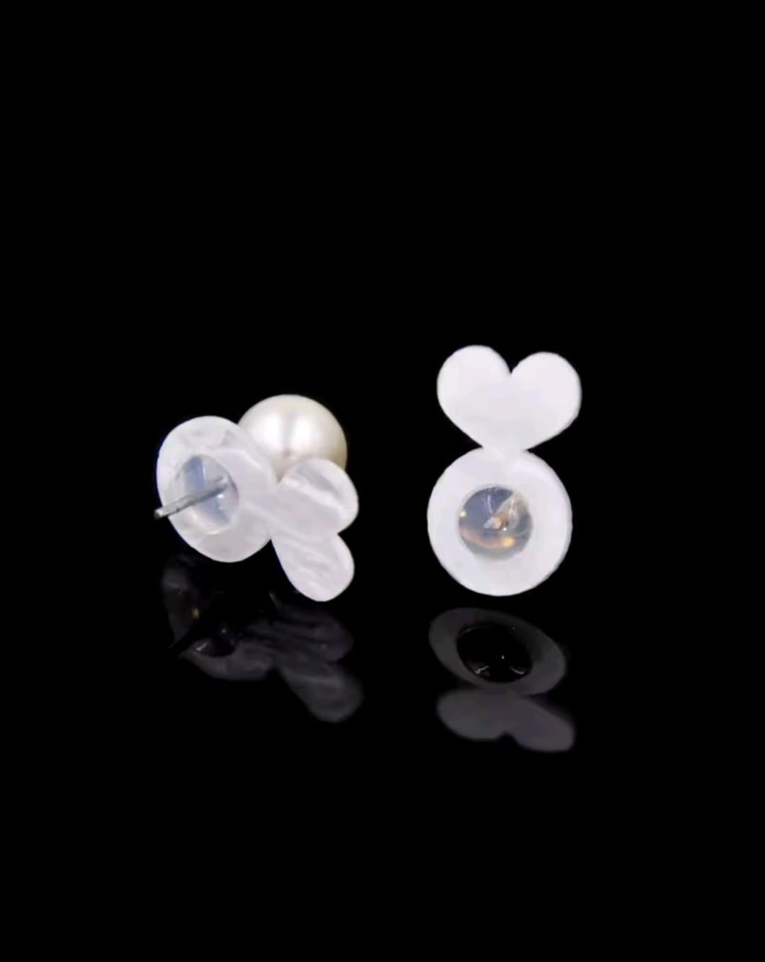 10Pcs Earring Lifter Backs Replacements Rubber Earring Backs for Droopy Ears