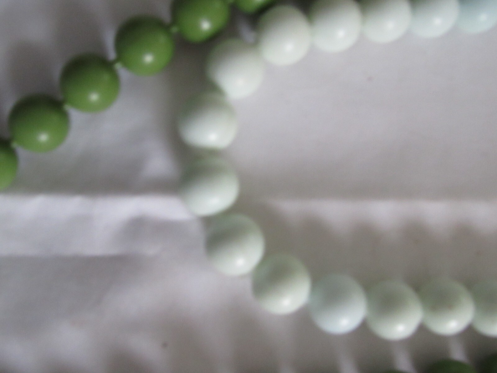 Collection of Vintage Plastic Pop Beads Various Colors & Sizes as Shown