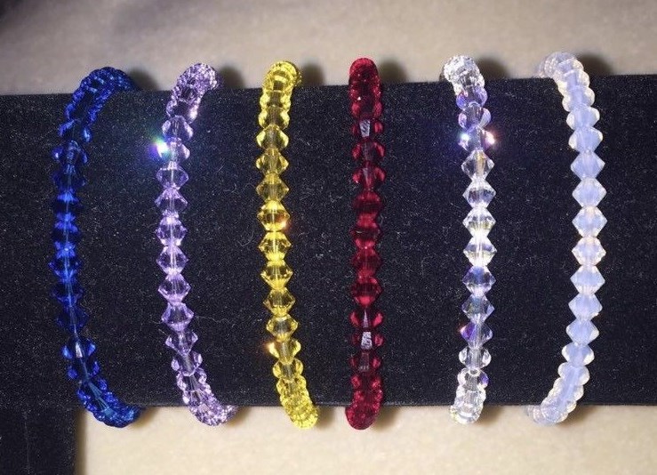 Gorgeous Swarovski Crystal 4mm Bicone Bracelets
