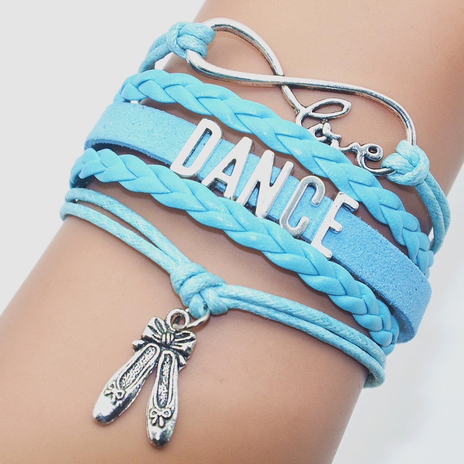 Ballet Belly Ballroom Dance Charm Bracelet For Women, Men, Adult Dancers, D – 02
