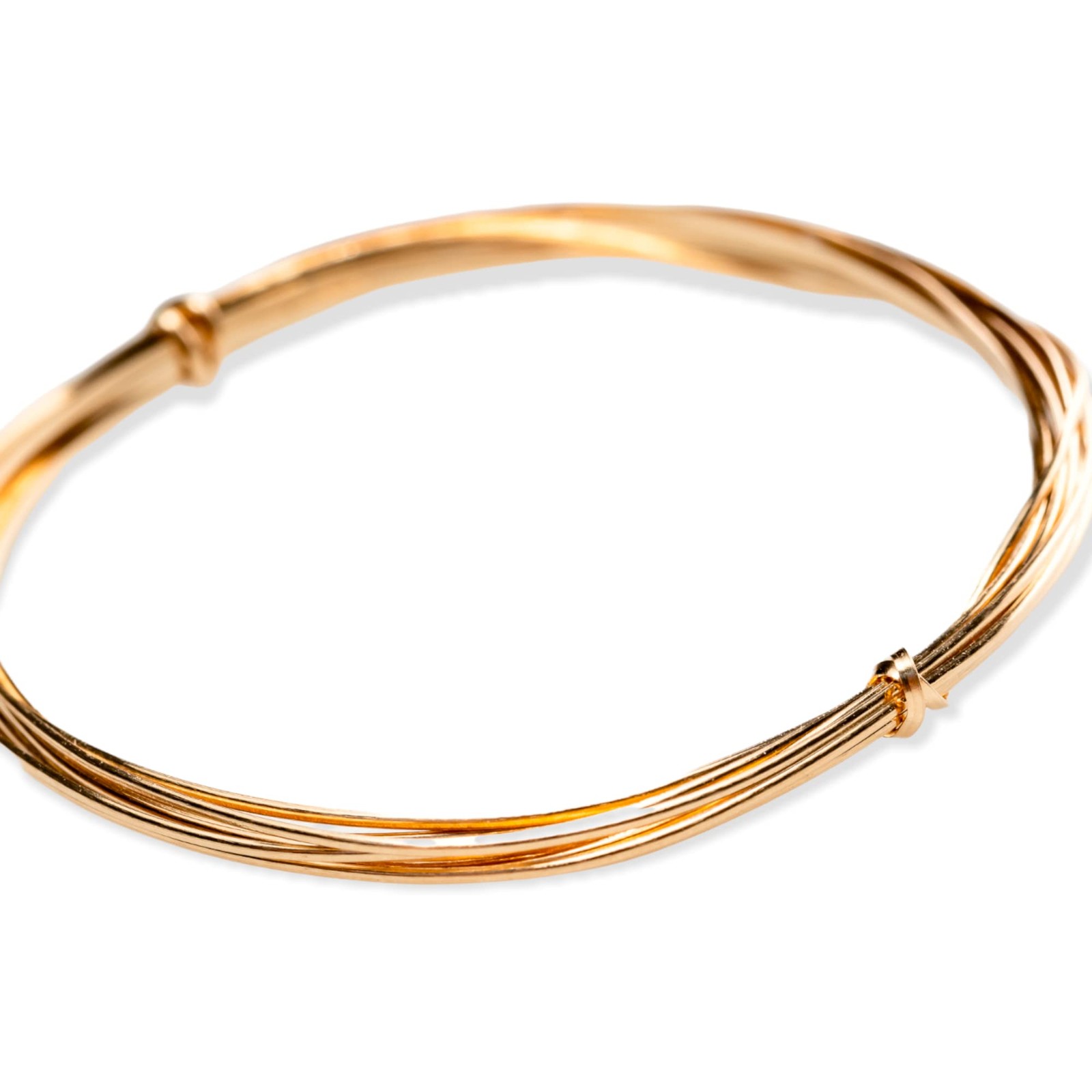 22 Gauge, 14/20 Yellow Gold Filled Wire (Half Round) Dead Soft 14K Gold Filled M