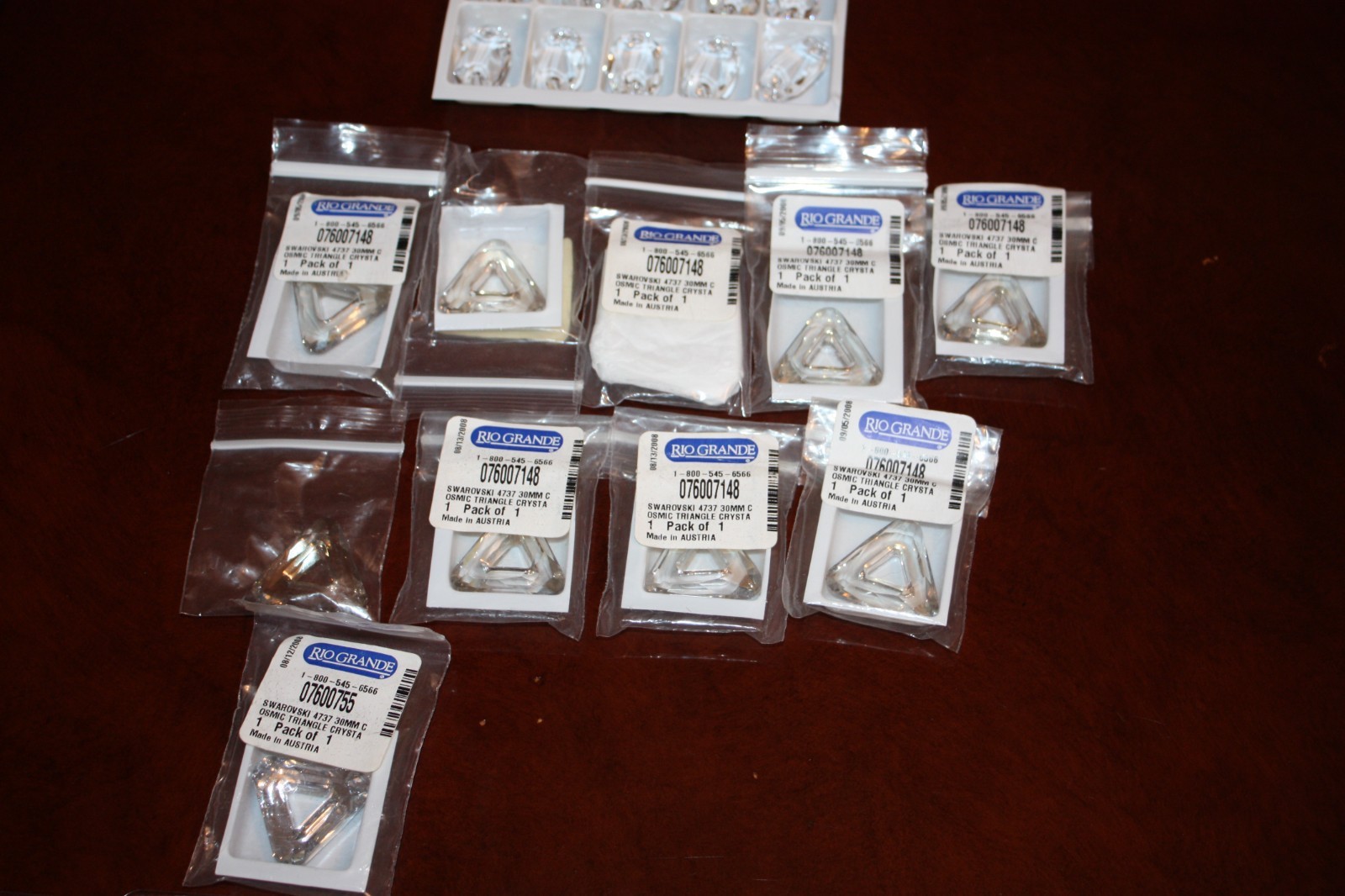 Swarovski Lot – Crystal, Crystal Shade, Crystal AB – 1616 beads & pendants