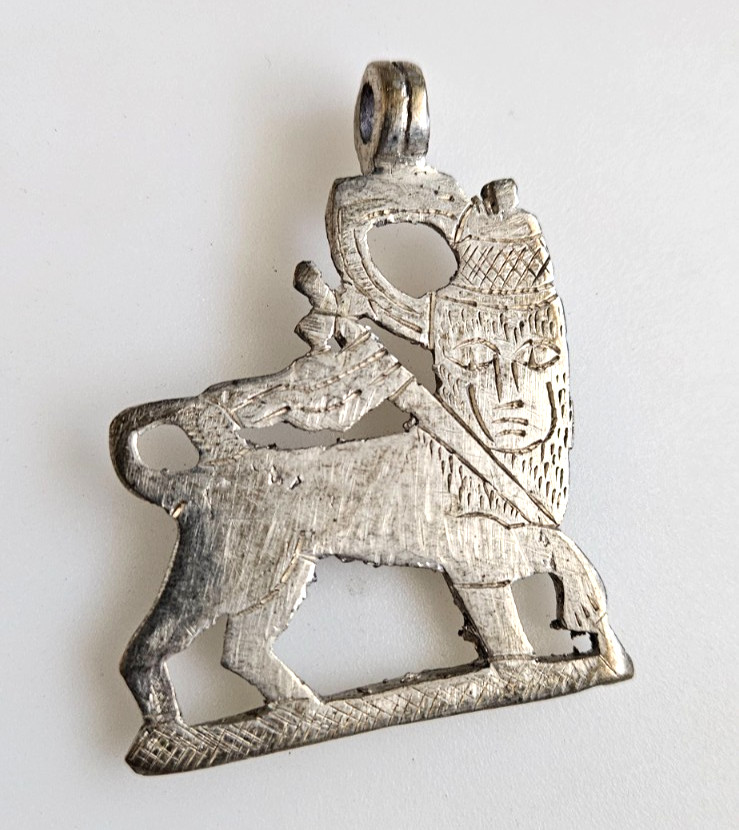 Ethiopian Lion of Judah Pendant African jewelry supplies