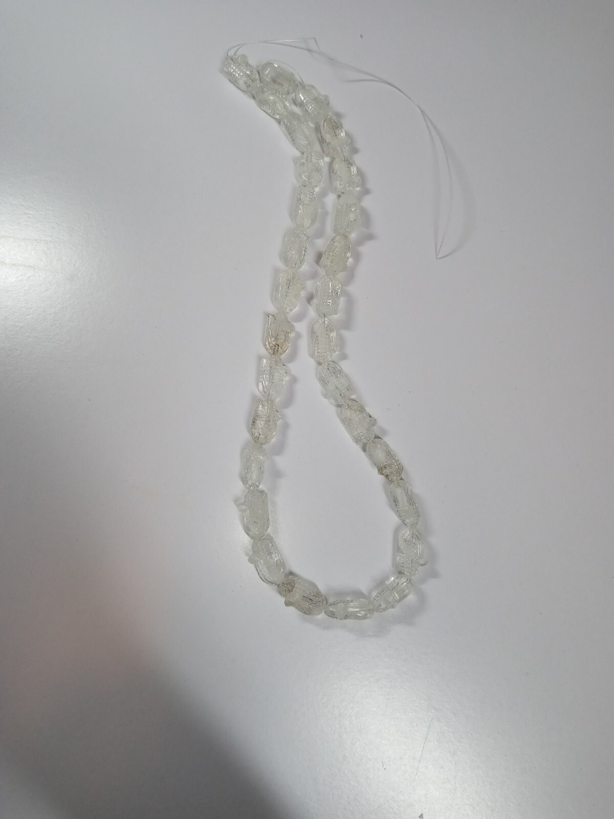 Lot of 5 Strands Glass Beads-16 inch- Fire Mountain Gems 11-16 MM-NEW