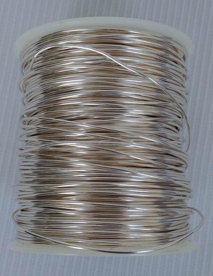WIRE Paramount Wire Product 20 Gauge-300 Feet Silver Fine Silver Plated USA
