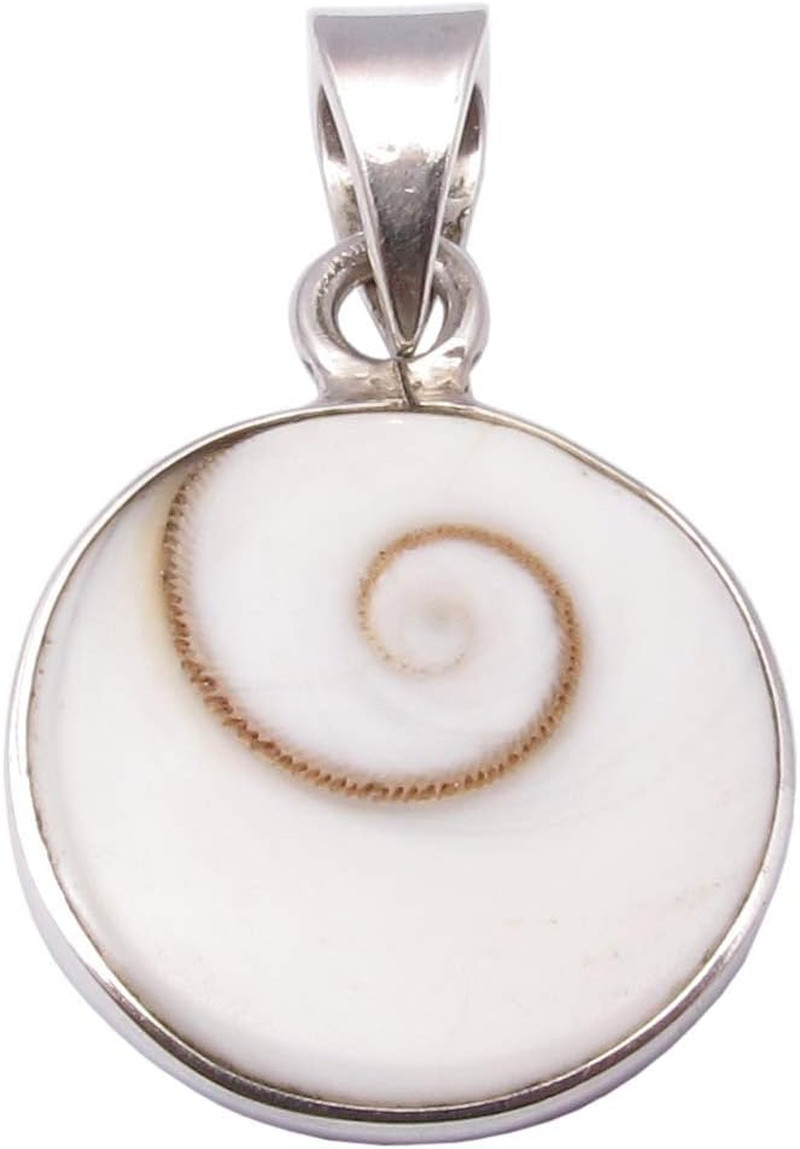 Buy Nothing Day Online 925 Fine Silver Shiva Eye Flat Pendant 1.1″ Gemstone Art