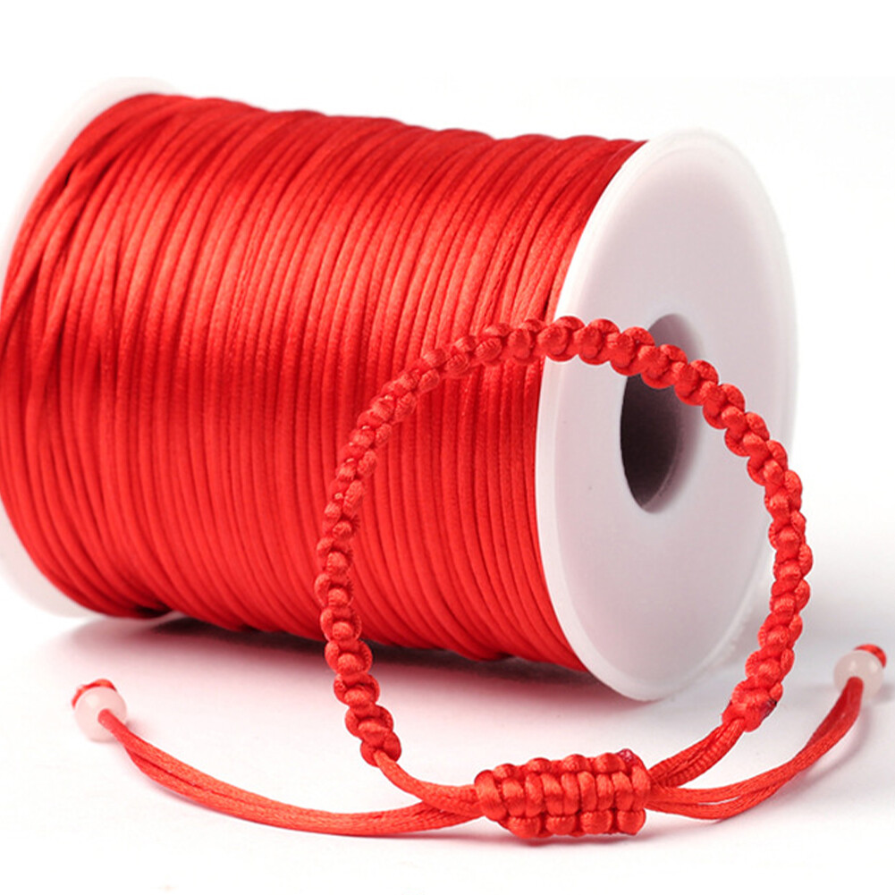 US 1-2 Pc Satin Rattail Cord Nylon Cord Silky Trim Beading String Sewing Project