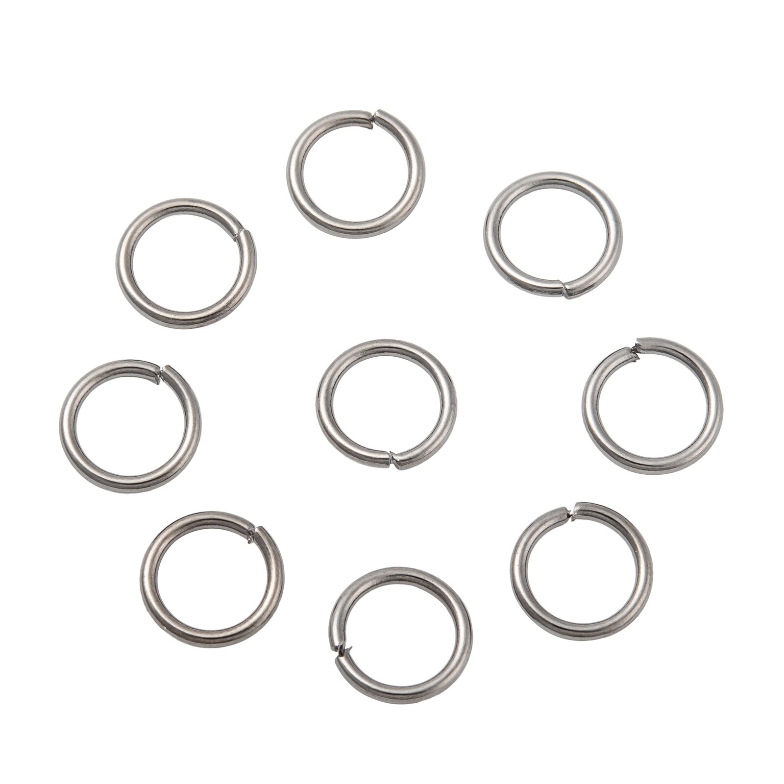 500 g 18 Gauge Open Jump Rings Brass Jump Rings Jewelry Making Findings 8x1mm