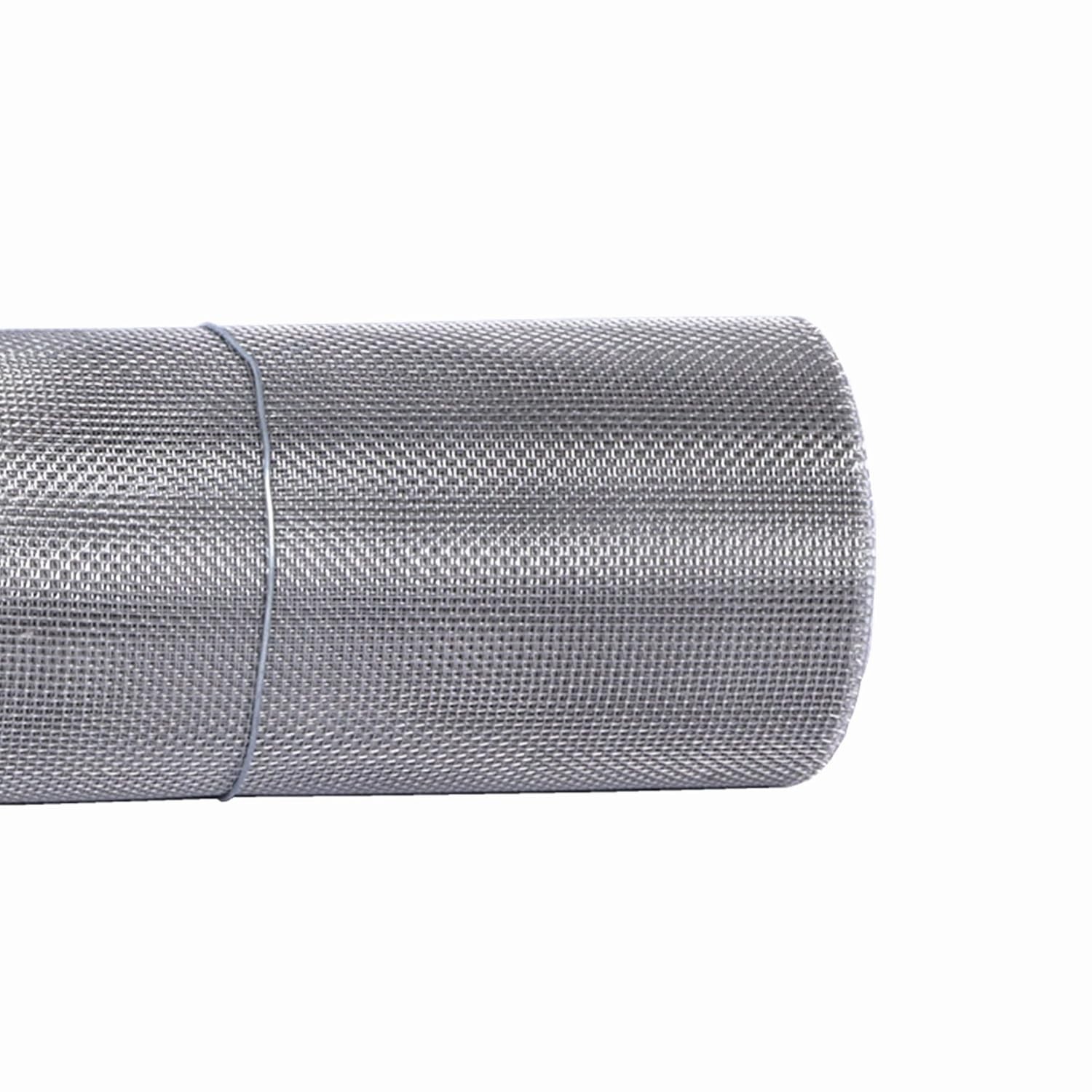 Stainless Steel 304 Wire Mesh Screen 15.5in x 10ft Metal Mesh for Doors Windows