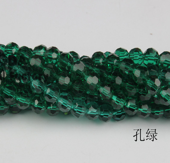 30/100pcs10mm Crystal Round Faceted Earth Loose spacer Beads