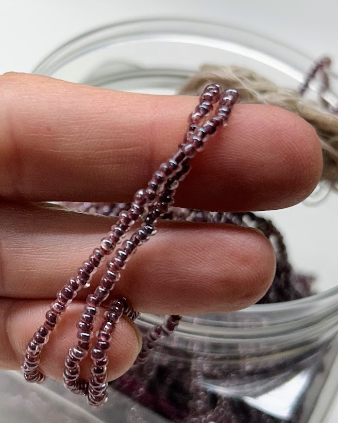 Huge Lot 4 Bulk 11/0 Glass Round Seed Beads Purple Bead Jewelry Supplies 500gm