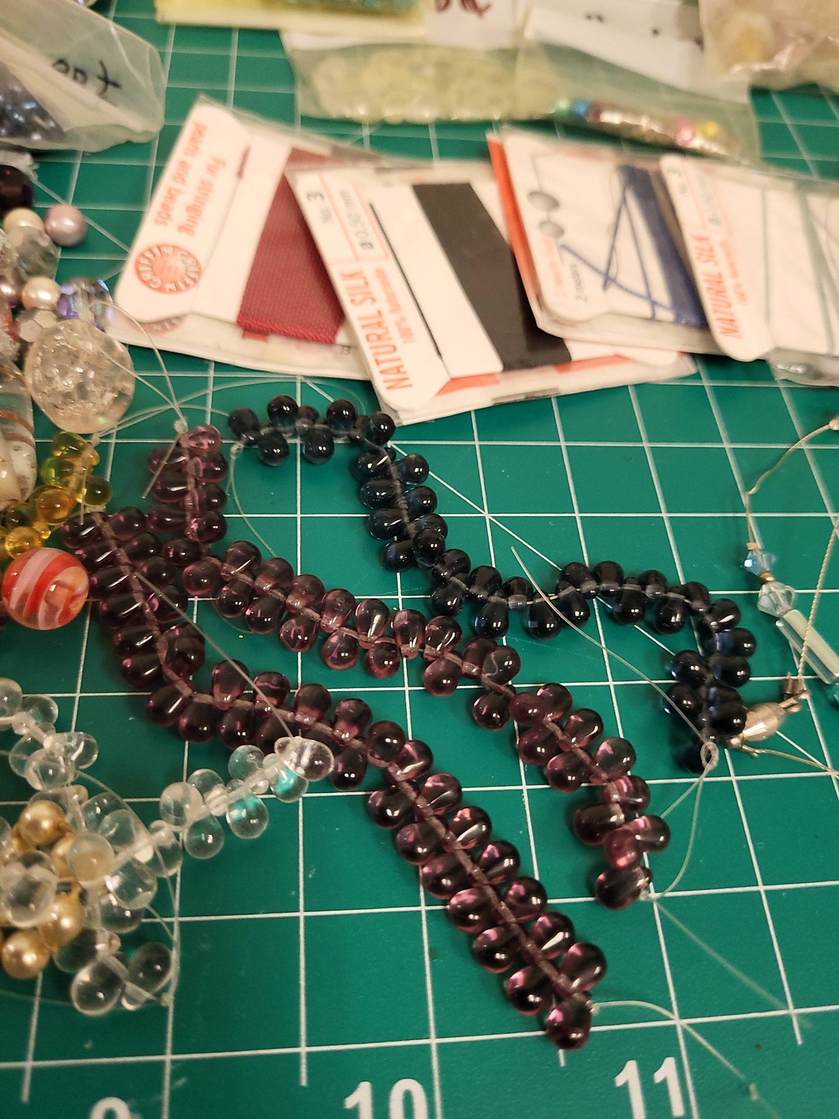 Mixed Beads Lot Glass Seed Pearl Craft Jewelry Making Stringing Material Supply