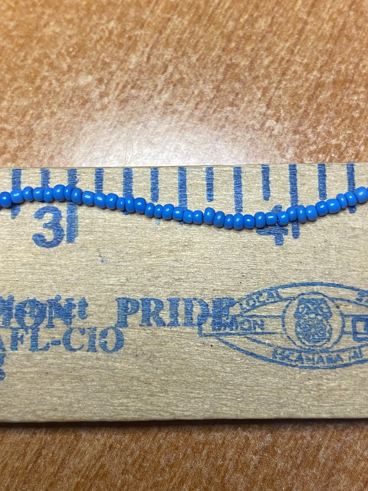 Antique Micro Seed Beads-Medium Opaque Turquoise Blue- 3.9 gram bags-13/0-14/0