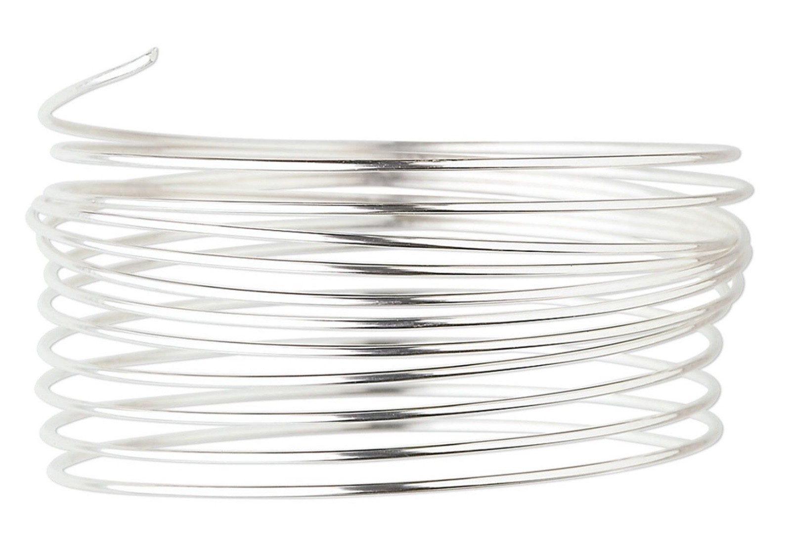 925 Sterling Silver Wire- Round- Full Hard- 22 Gauge- 5 ft