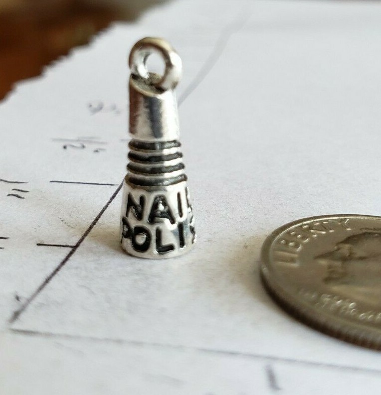 Nail polish charm salon beauty manicure nails