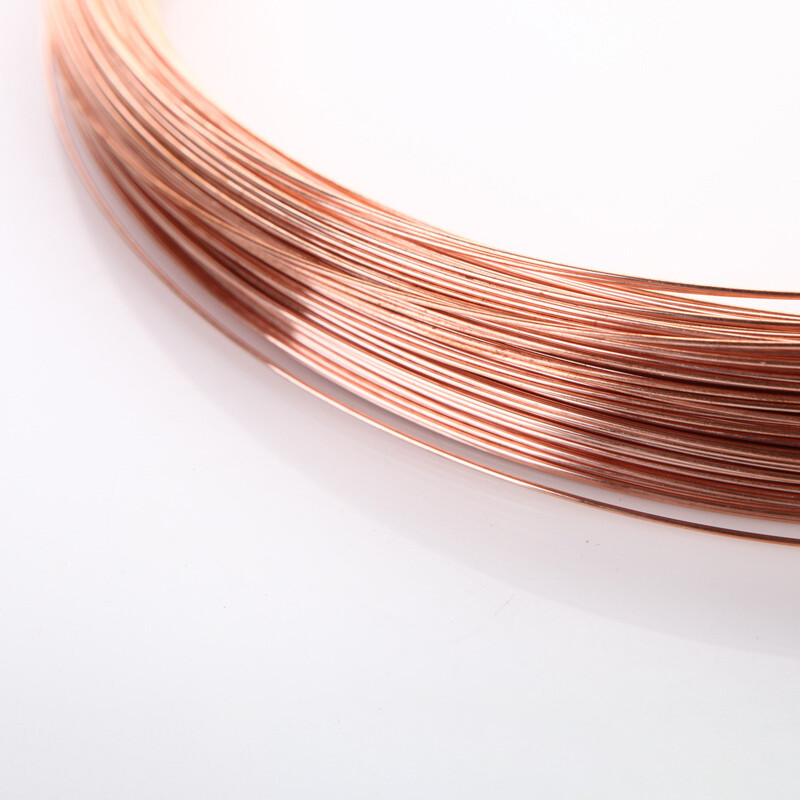 T2 Solid Bright 99.9% Pure Copper Wire Uncoated By Metre Wire Diameter 0.2mm-5mm