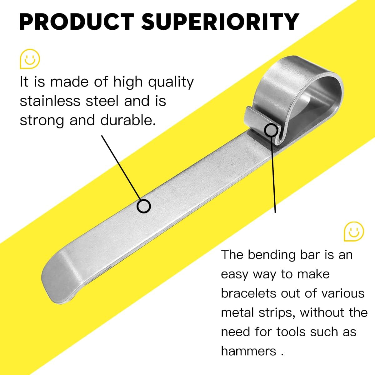 The Bracelet Bending Bar Bracelet Bender for Making Cuff Bracelet Tool Jewelry M