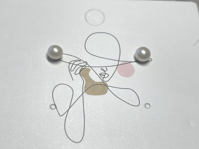 Cardboard Jewelry Display Earrings Necklaces Bracelet Cards 3.15 ” X 2.36″ long