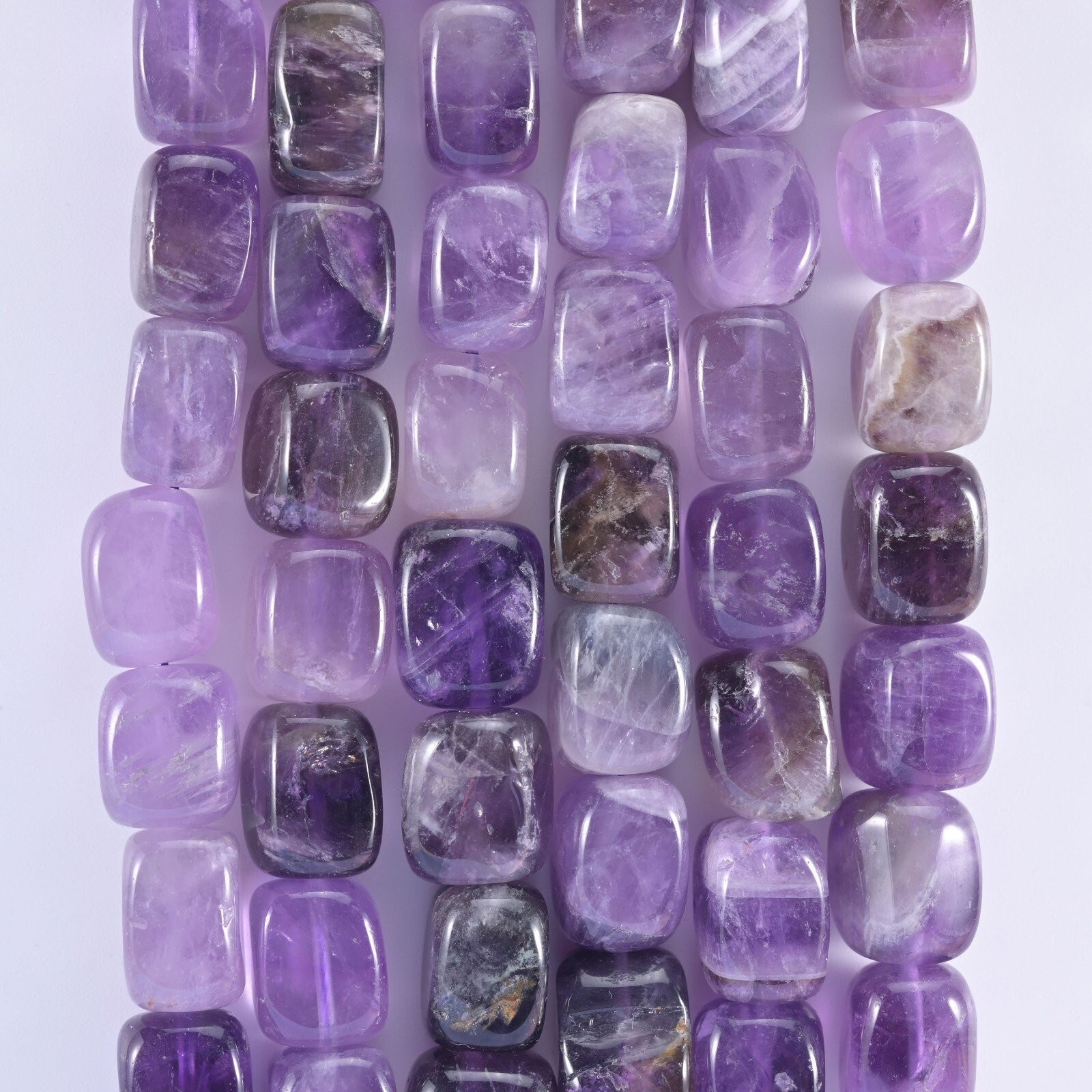 Natural Gemstones Rectangle Cube Nugget Beads Size 9mm to 14mm