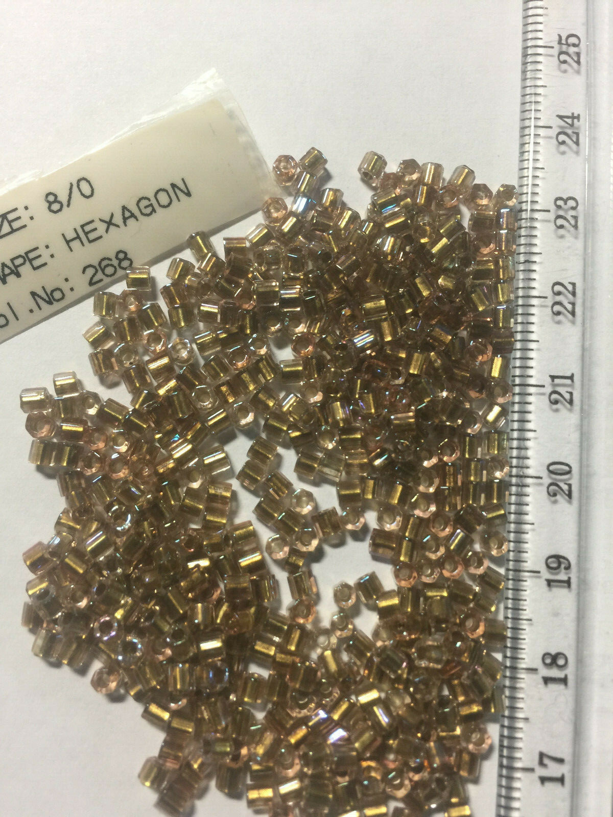 8/0 Toho Hex Cut Seed Beads ***You Pick Color***