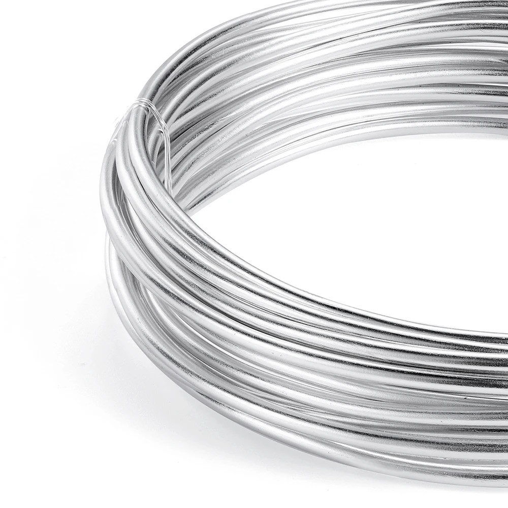 0.6-3Mm Anadized round Aluminum Wire 2-10 Meters Versatile Painted Aluminium Met