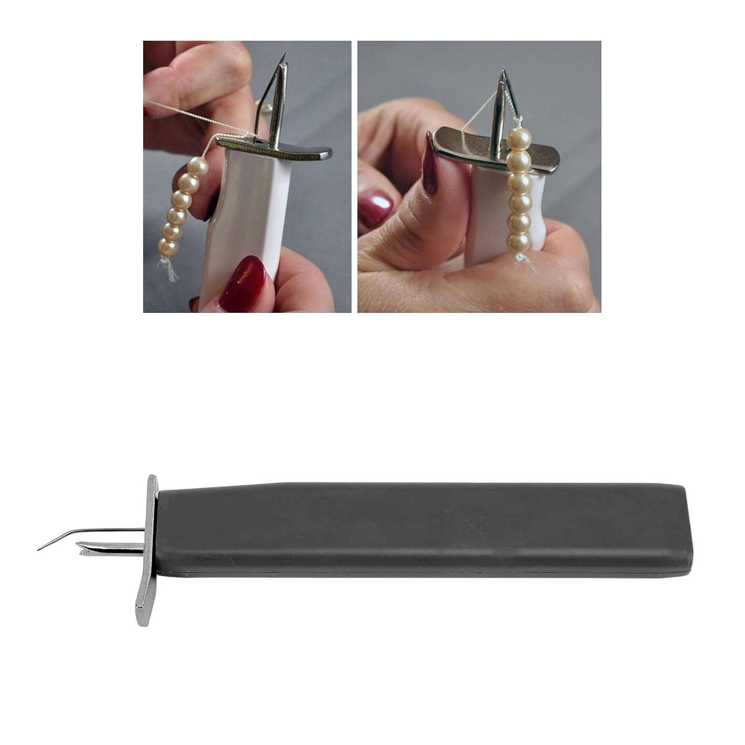 Durable Easy-to-use Compact Comfortable-grip Handheld Jewelry Knotting DIY Tools