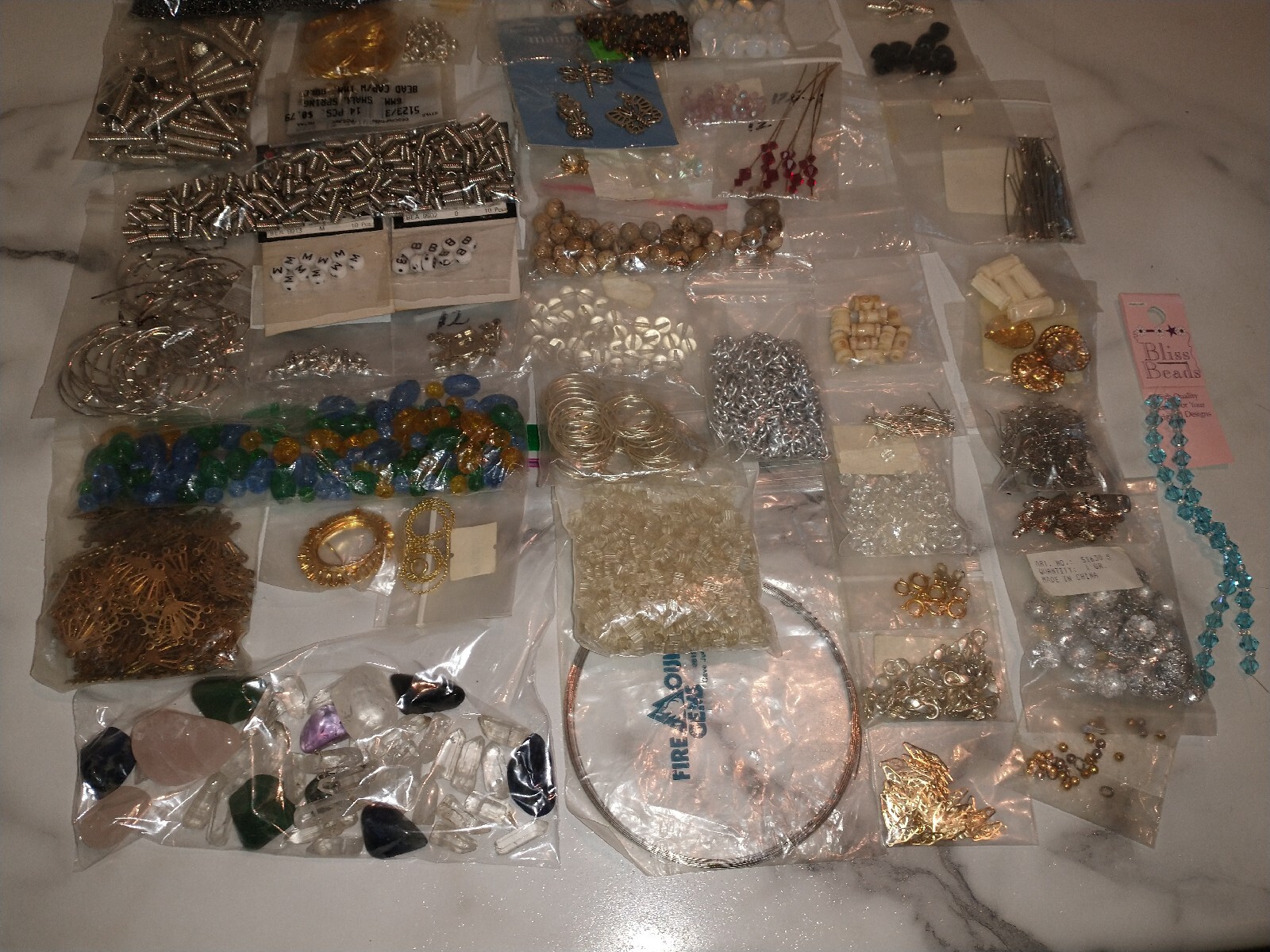 Jewelry Making Austrian Crystal Czech Semi Precious Stone Beads Findings Tools +