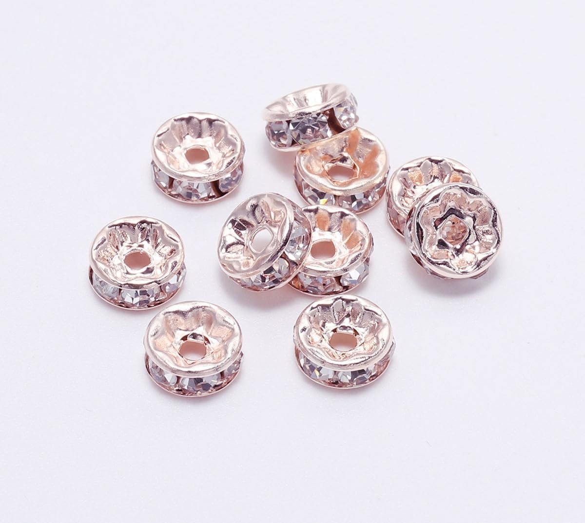 Lightweight High-Quality Fishing Beads – 100pc Colorful DIY Spinner Supplies