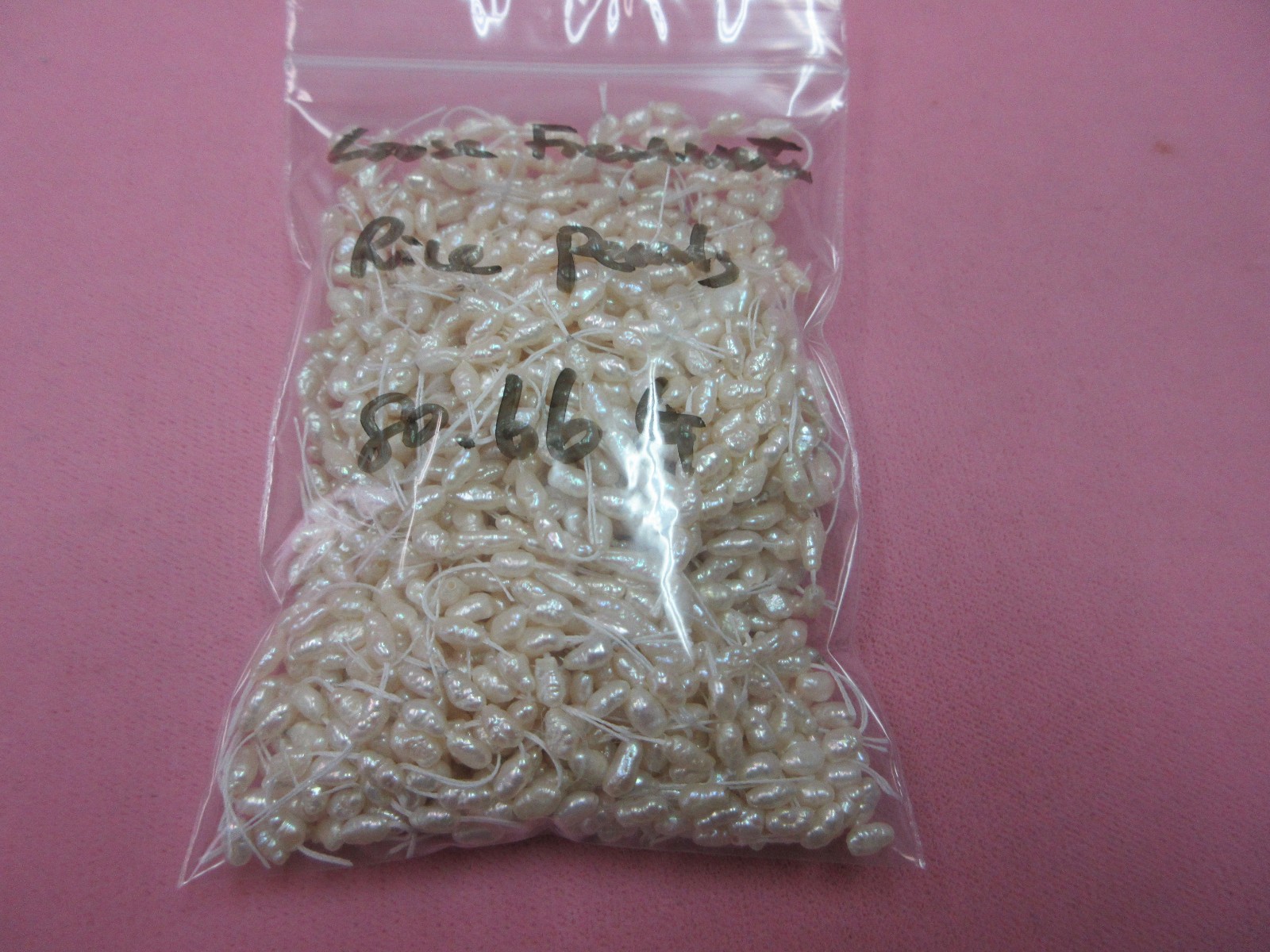 Vtg Loose Freshwater Rice Pearls 80.66 Grams