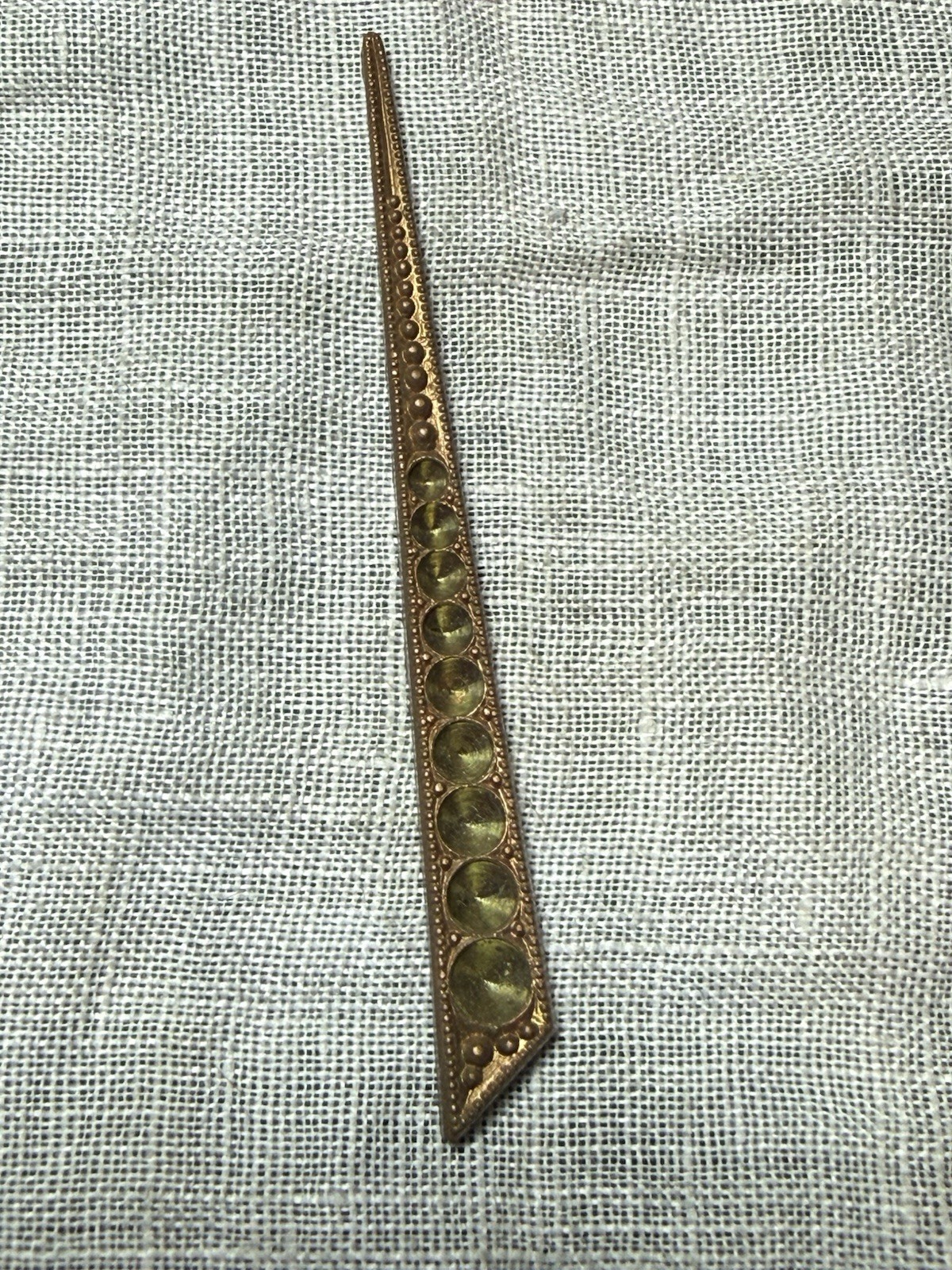 6 Vintage Art Deco Style Finding for Pins, Brooches