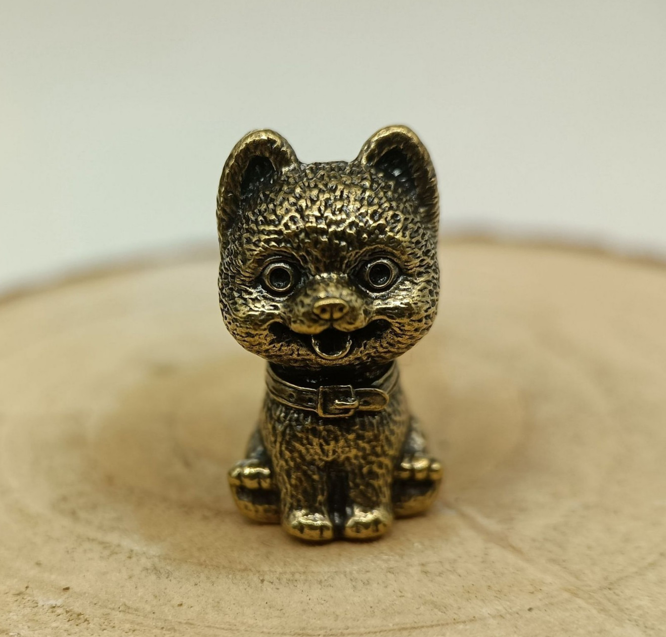New Retro Brass Knife Bead animal dog Paracord Lanyard Bead For Knife Bracelet*