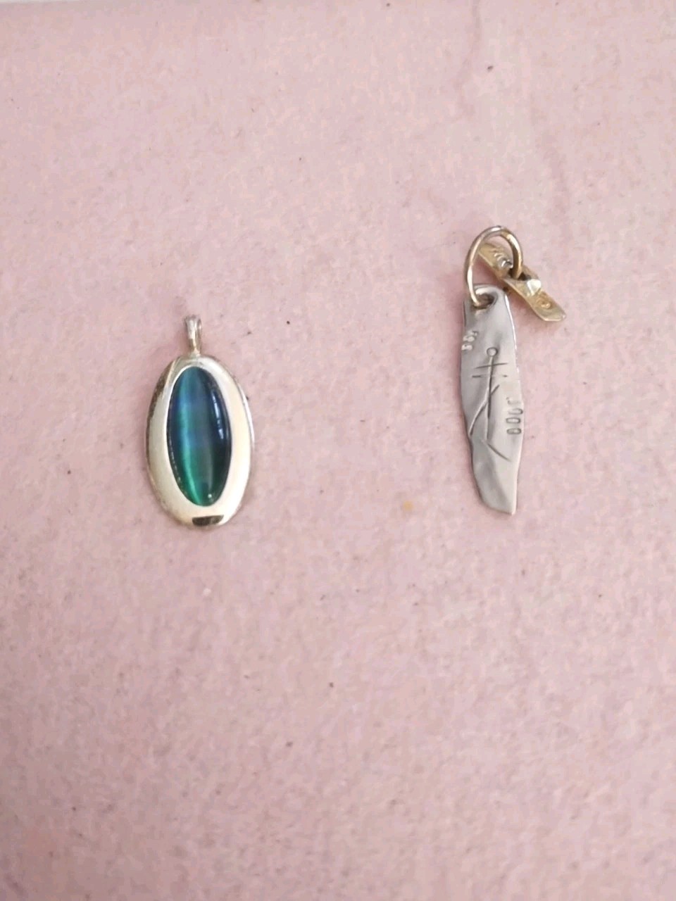 Silver-tone Pendants And Charms Lot Of Twelve /Free Shipping
