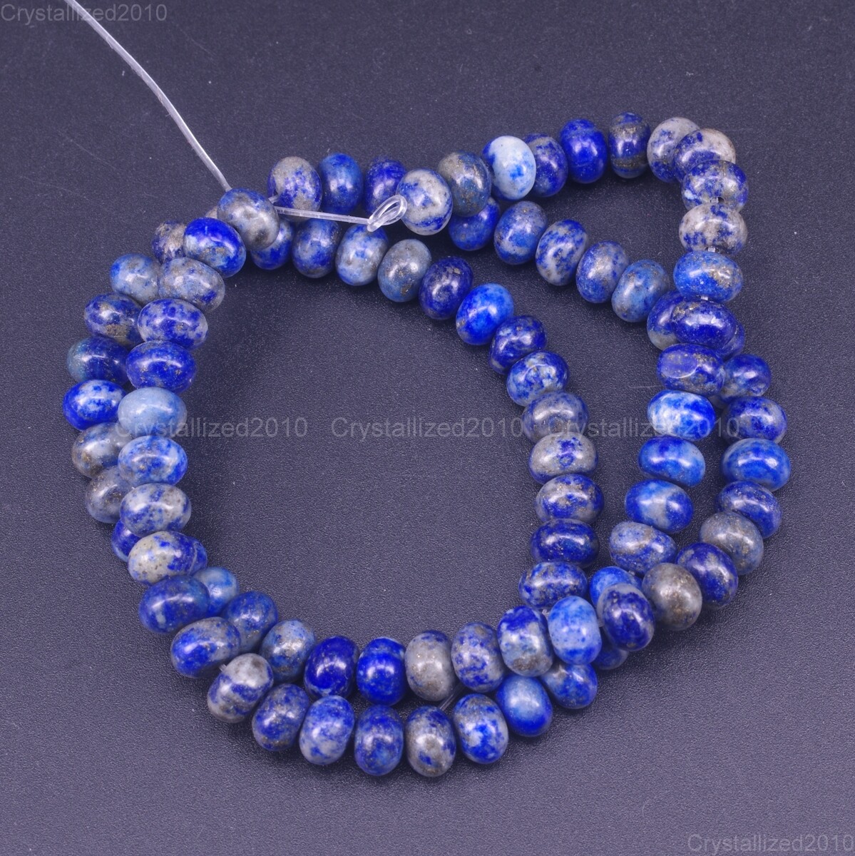Natural Gemstones Rondelle Spacer Loose Beads 4mm x 6mm 5mm x 8mm Stone 15.5”