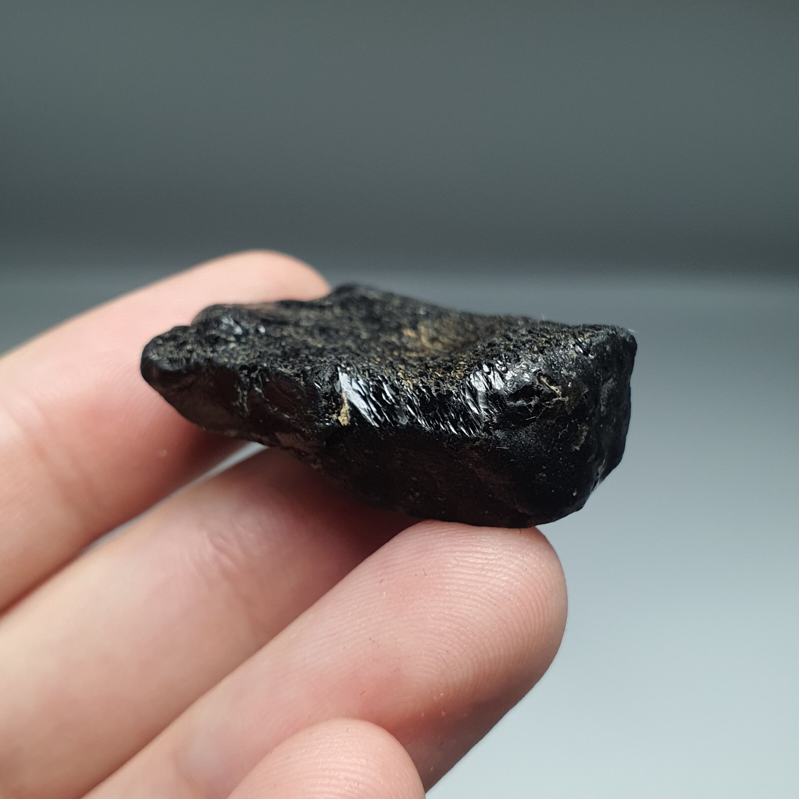 69.5 Black Spinel Pleonaste Rare Natural black Spinel Thailand Kanchanaburi