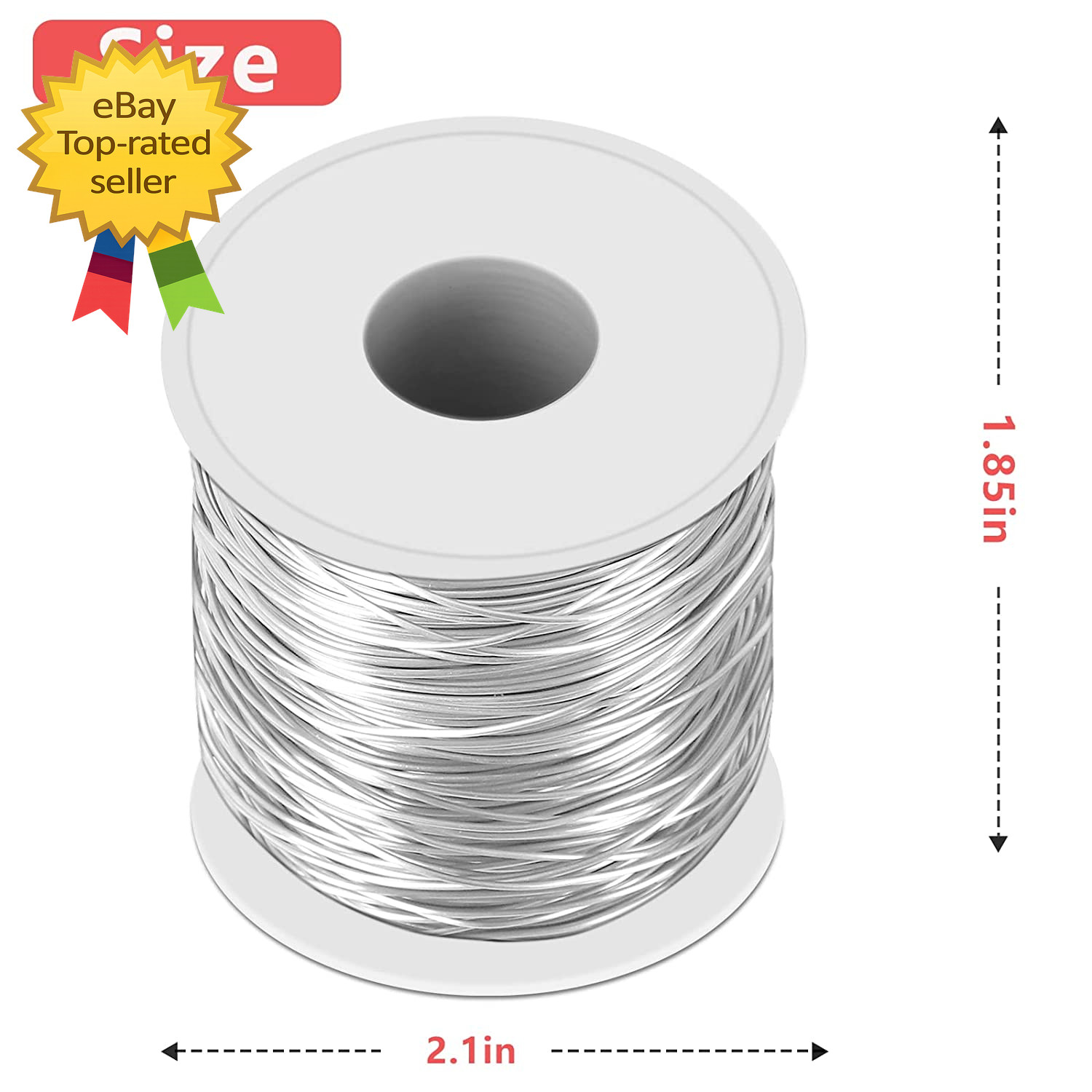 20 Gauge Stainless Steel Wire 304 Silver Craft Jewelry Sculpting Bailing Wire