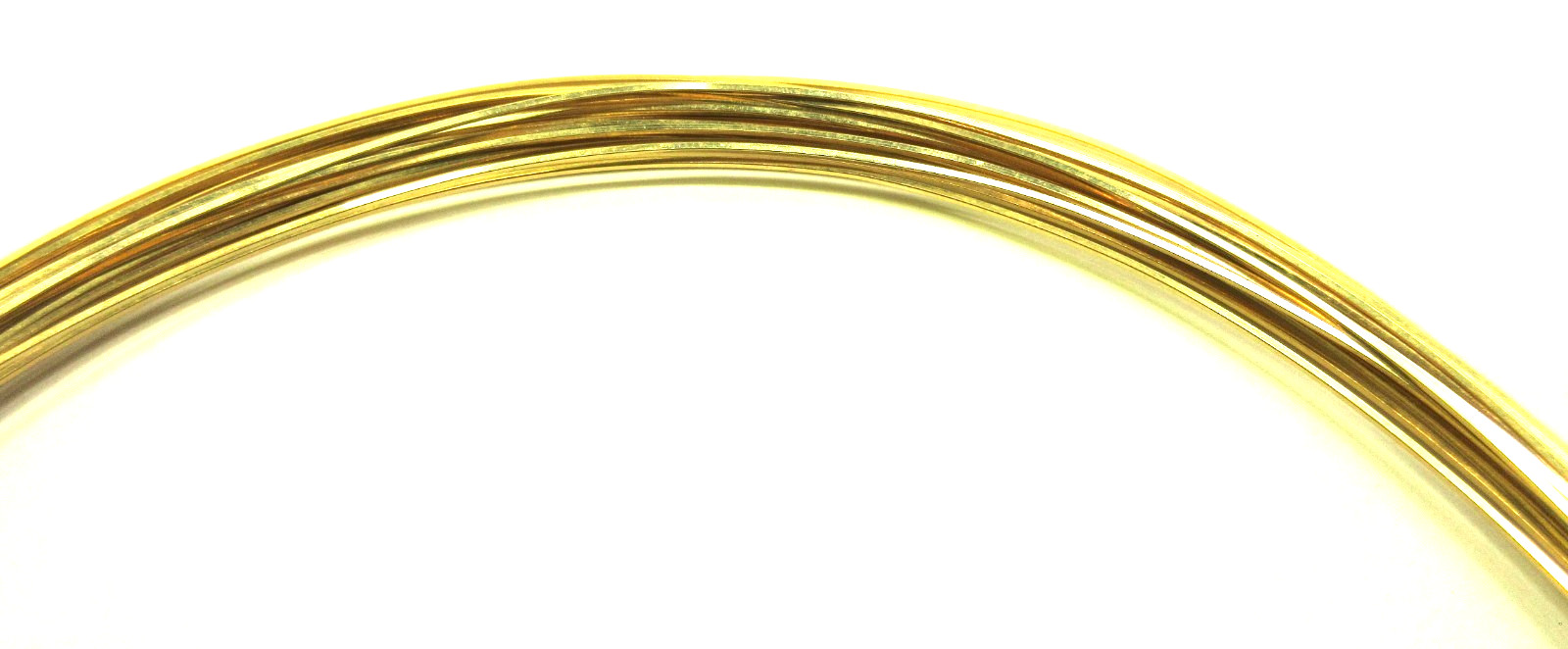 14/20 Yellow Gold-Filled Wire | Square | 21 Gauge | 38 Grams, 26 Feet, GF #22