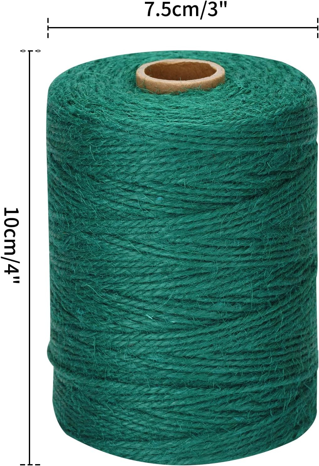 656Feet Green Twine String – 2MM Thick Natural Jute Twine String Heavy Duty Gard