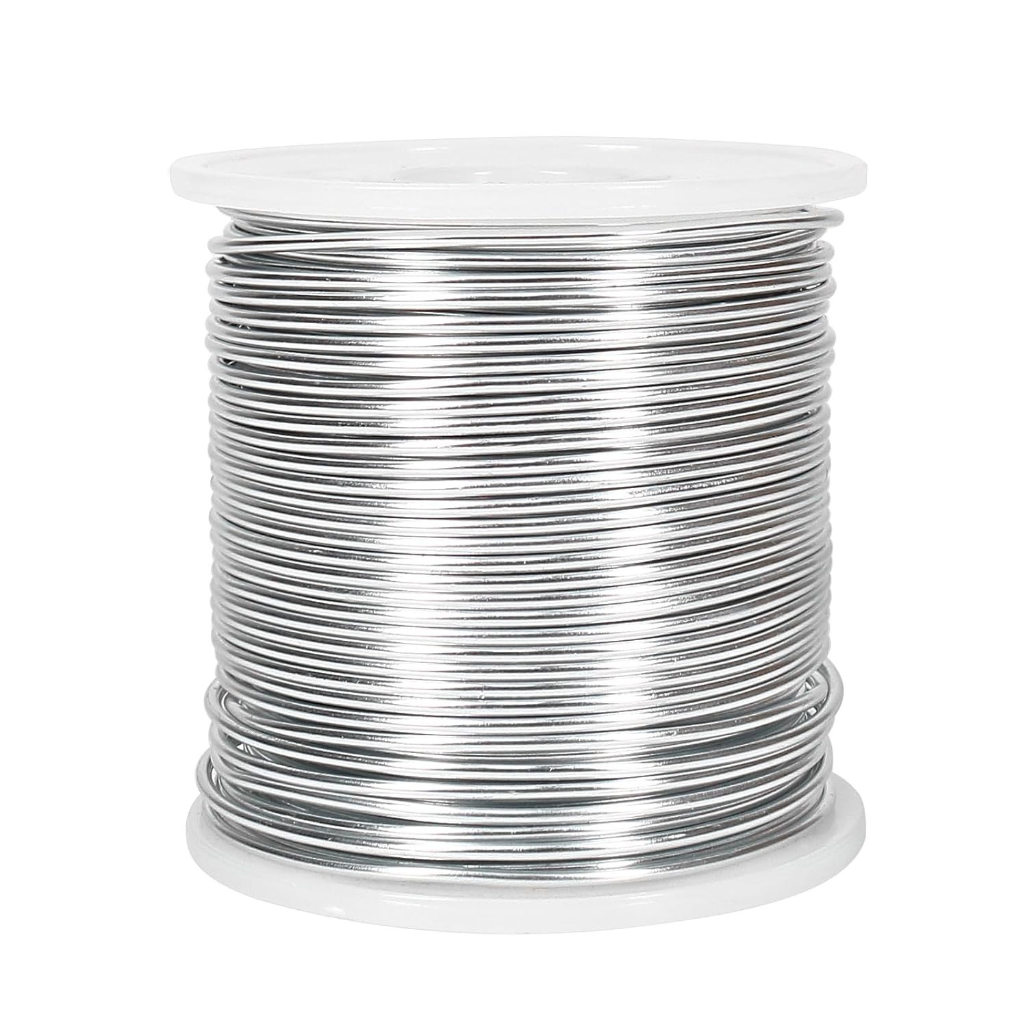 15 Gauge Aluminum Wire, 164 Feet 1.5mm Bendable Metal Craft Wire for Jewelry …