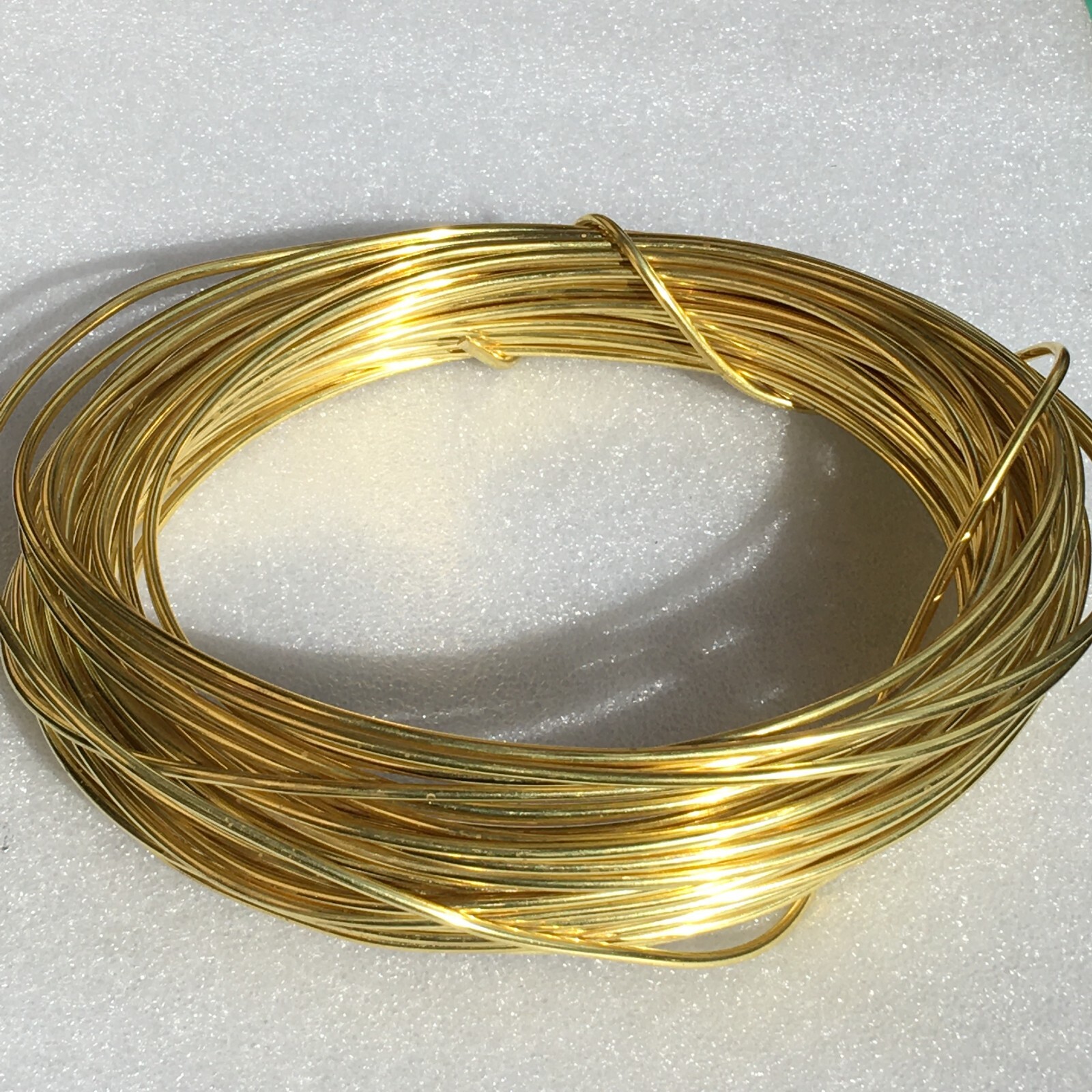 1mtr, 10mtr, 20mtr x 3mm Brass Wire Bare Uncoated Crafts Models Hobbies Solid