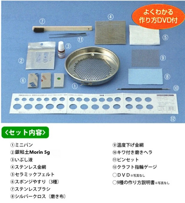 Start Kit PMC3 Flex Mitsubishi Materials silver clay JAPAN pmc metal F/S