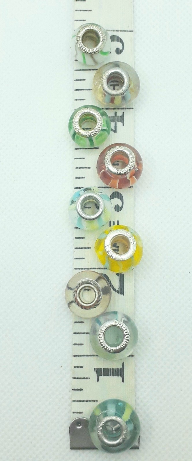 You Pick European Striped Beads 5 ct. Original/Faceted/Mult. Colors w/Discount