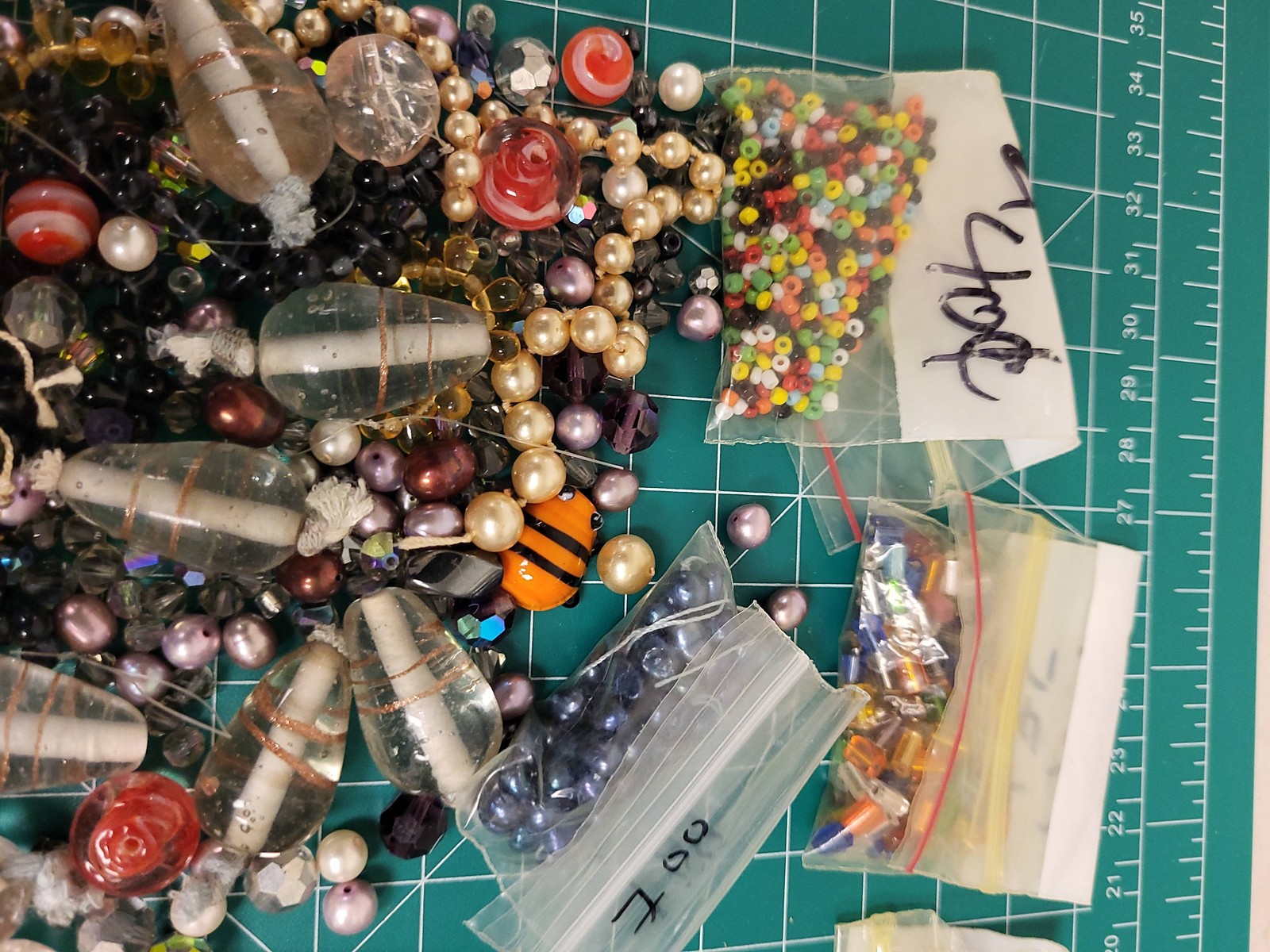 Mixed Beads Lot Glass Seed Pearl Craft Jewelry Making Stringing Material Supply