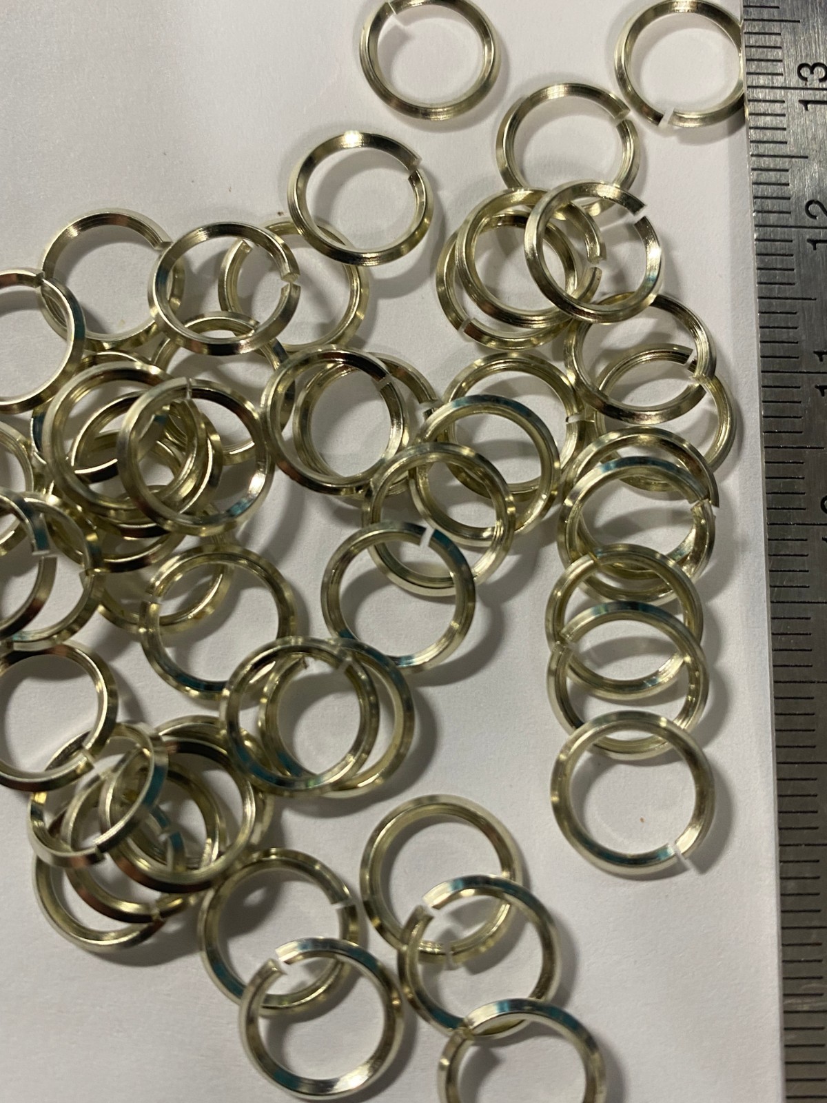 Jump Rings open and closed 10mm 12mm 18ga 16ga
