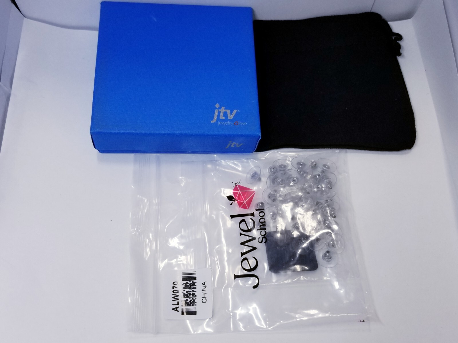 (ALW070) Jewel School Stainless Steel Bullet Clutch Earring Backs