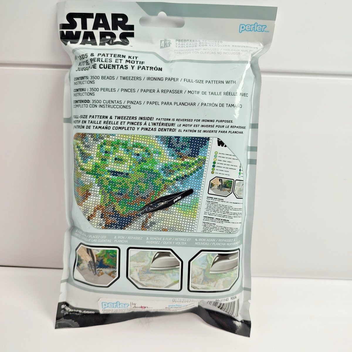 Perler 3500pc Star Wars: YODA Beads & Pattern Kit Item #80-11143 NEW