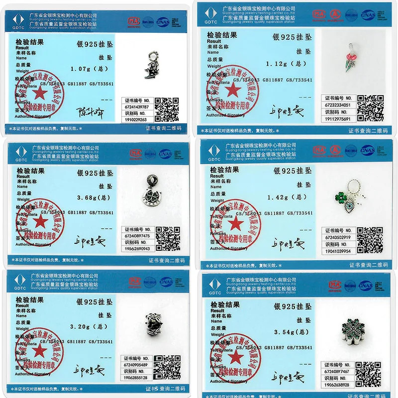Flower Charms Clover Sunflower Tulip Beads Pendants for DIY Bracelet Jewelry