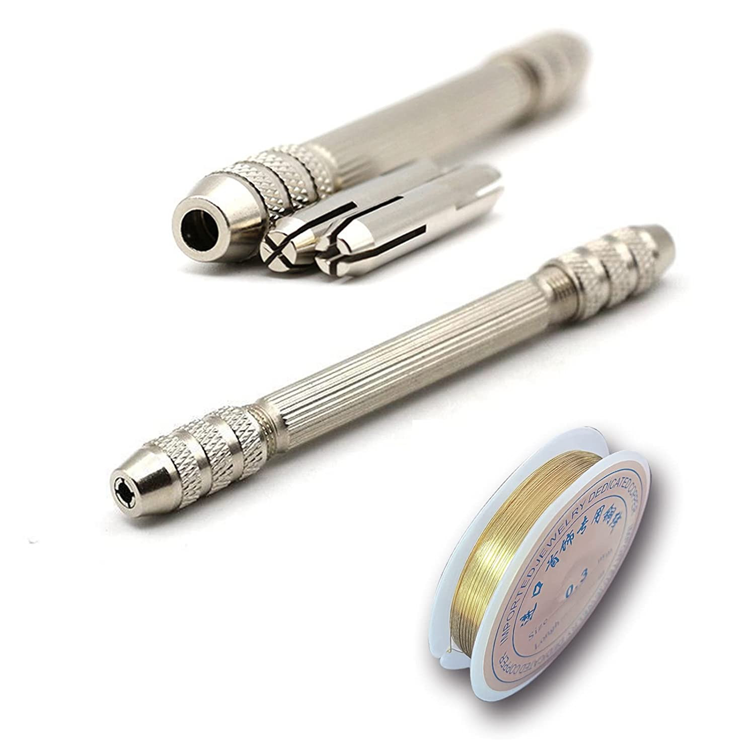 3PCS DIY Twisted Copper Wire Tool Winding Copper Wire for Jewelry Making, Artifa